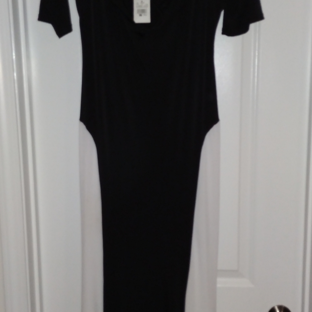 Ashley Stewart Black and White Pencil Skirt